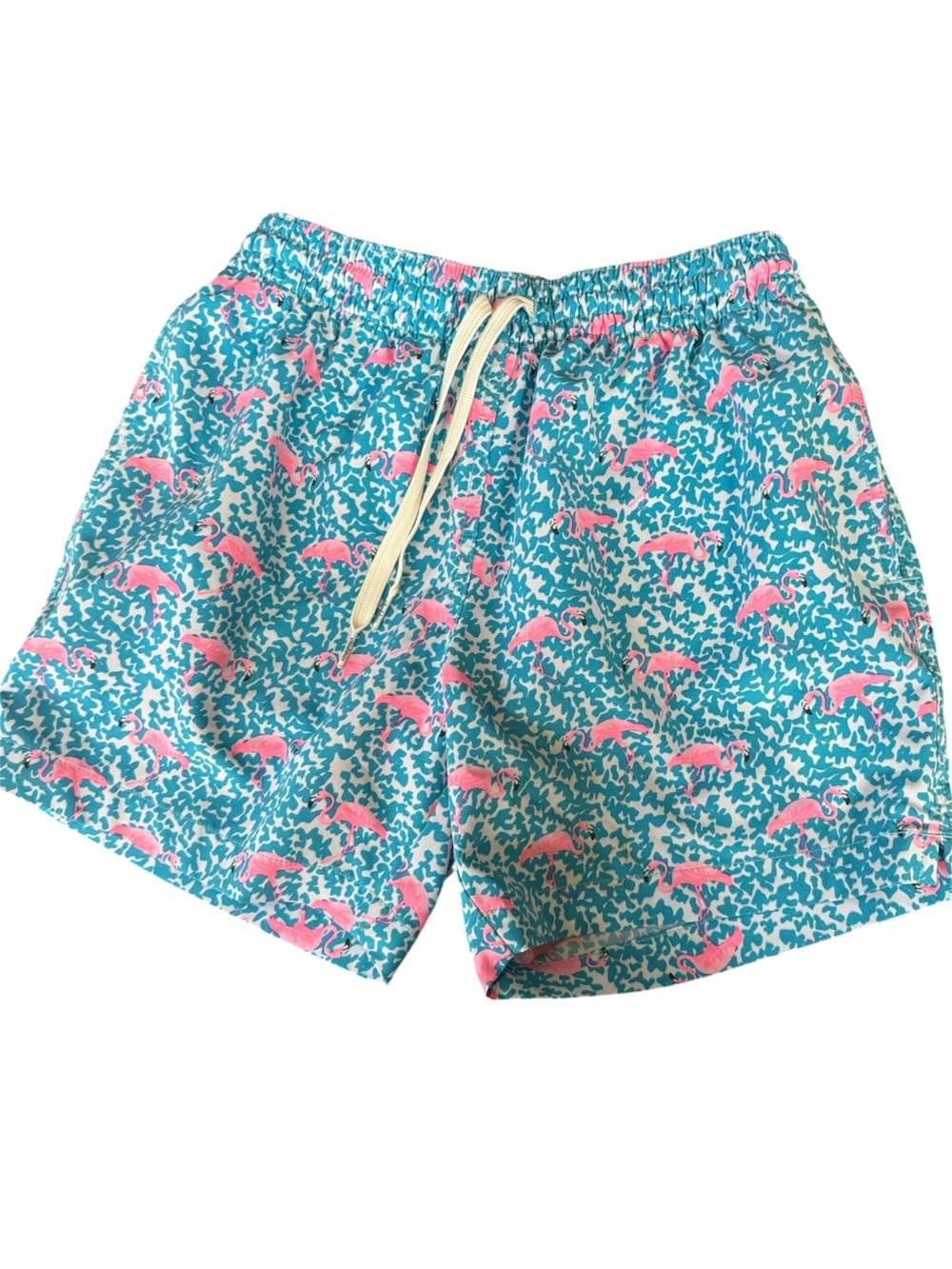 Chubbies lined Flamingo Swim 5.5" Trunks Beach Shorts size XS